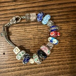 Authentic Pandora Bracelet with 15 charms